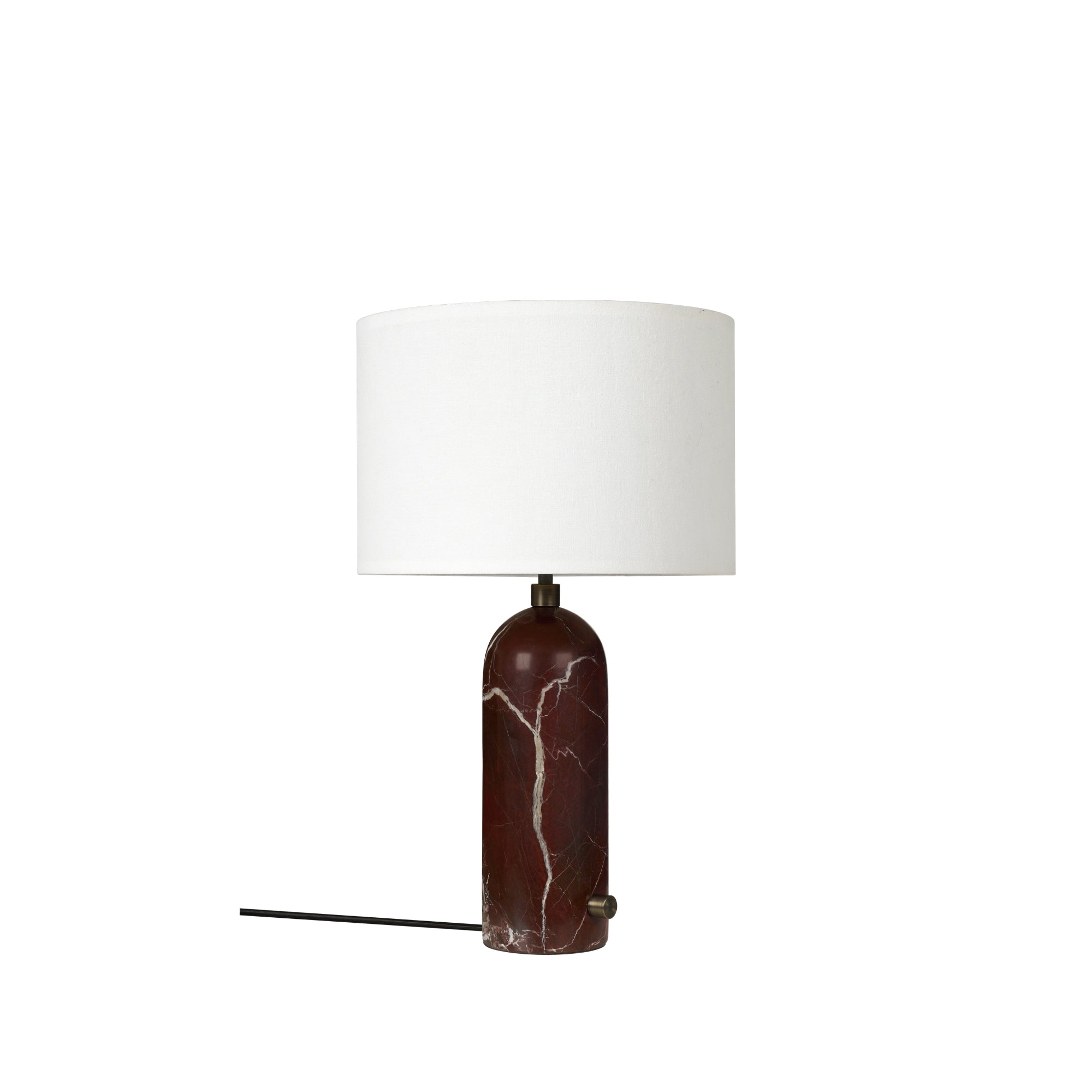 Gubi Gravity Small Table Lamp – Elegant Lamp in Maroon Marble