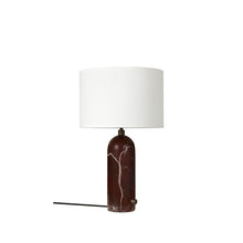Gubi Gravity Small Table Lamp – Elegant Lamp in Maroon Marble