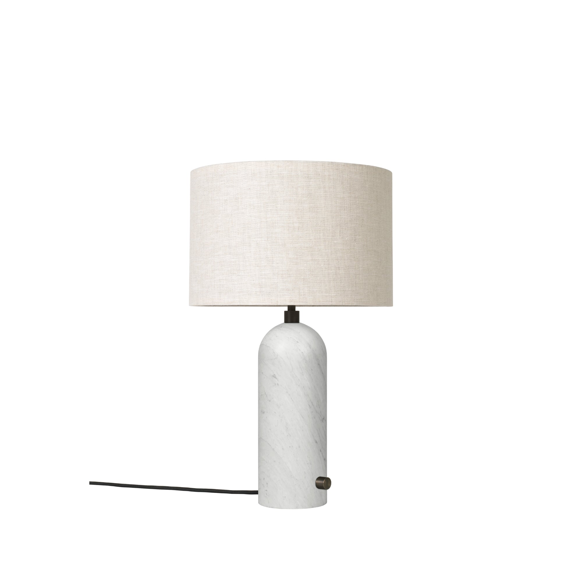 Gubi Gravity Table Lamp - Small – Minimalist Lamp in White Carrara
