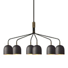 Howard Chandelier - 6 Arm, Gunmetal | DSHOP