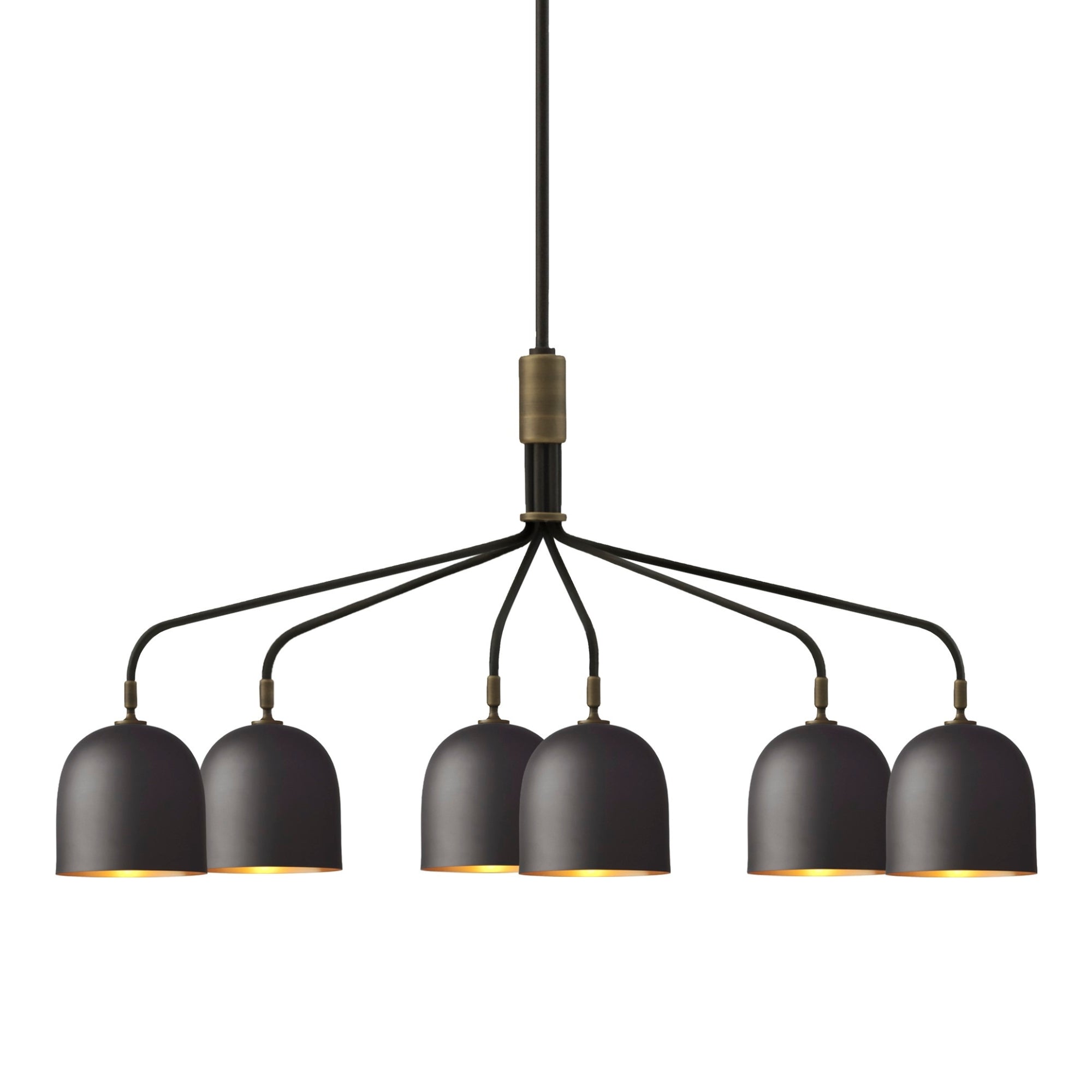 Howard Chandelier - 6 Arm, Gunmetal | DSHOP