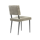 Gubi M-Chair Dining Chair – Fully Upholstered Chair in White