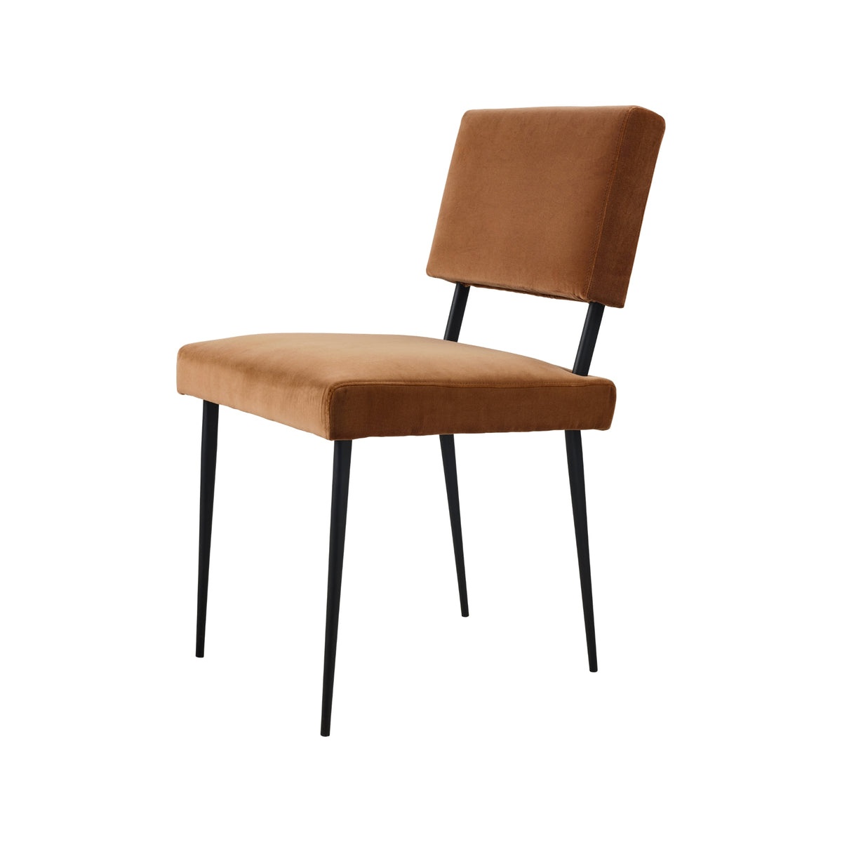 Gubi M-Chair Dining Chair – Modern Chair in Brown