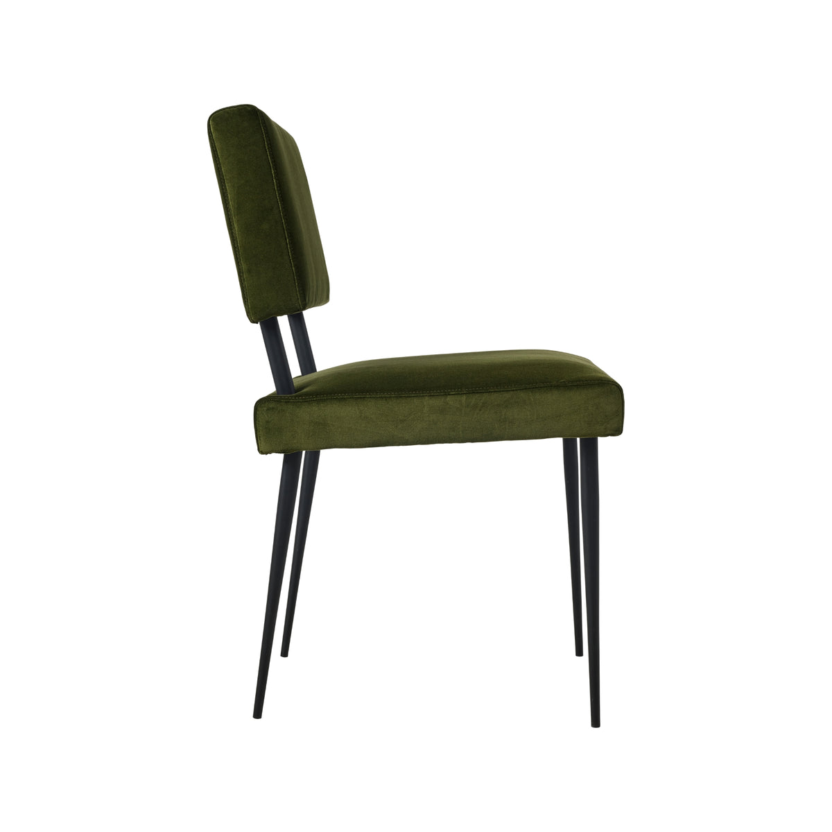 Gubi M-Chair Dining Chair – Luxury Chair in Dark Green