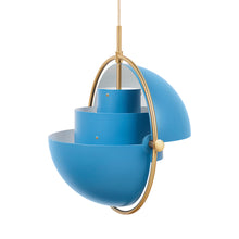 Multi-Lite Pendant - Brass/Blue | DSHOP