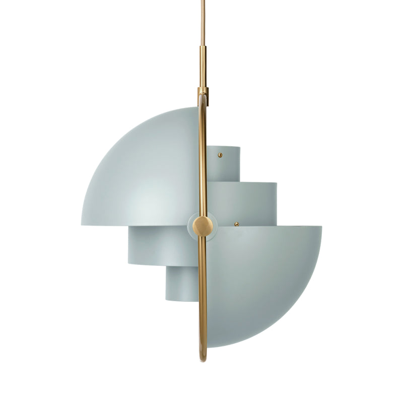 Gubi Multi-Lite Pendant – Modern Light in Sea Grey