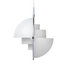 Gubi Multi-Lite Pendant – Modern Light in Chrome / White