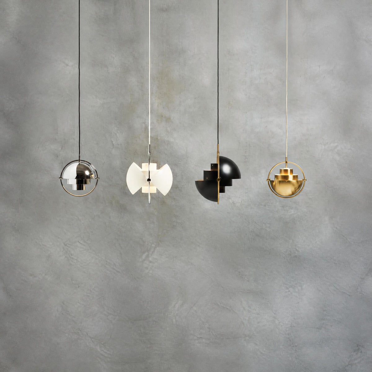 Gubi Multi-Lite Pendant Collection by Louis Weisdorf