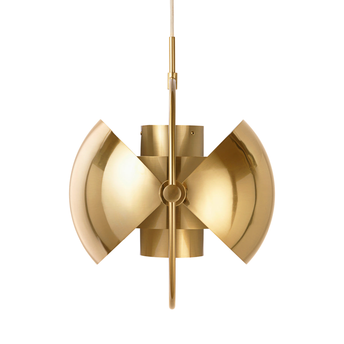 Multi-Lite Pendant - All Brass by Louis Weisdorf | DSHOP