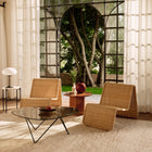 Gubi Rattan Lounge Chairs - DSHOP