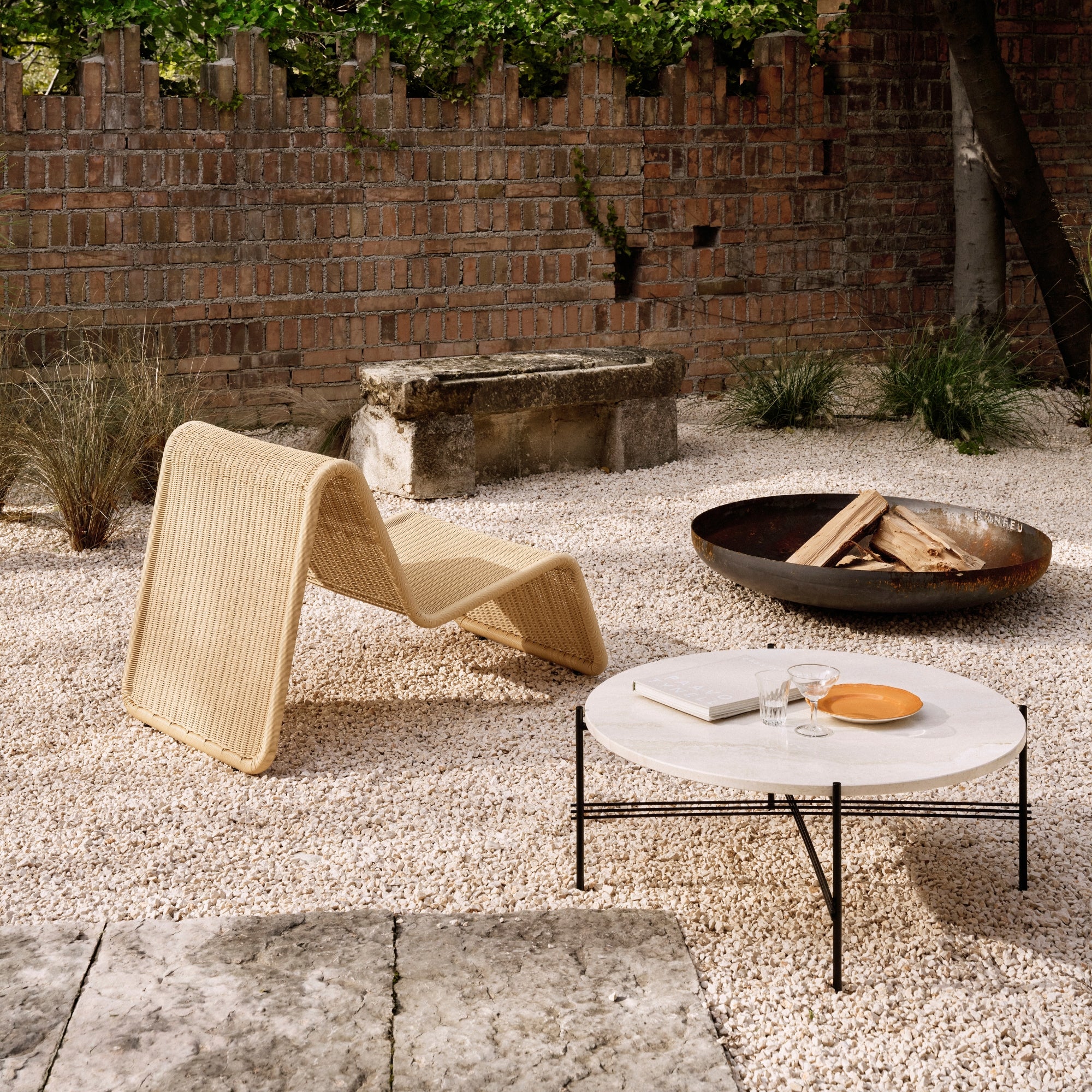 Wicker Style Lounge Chair - DSHOP