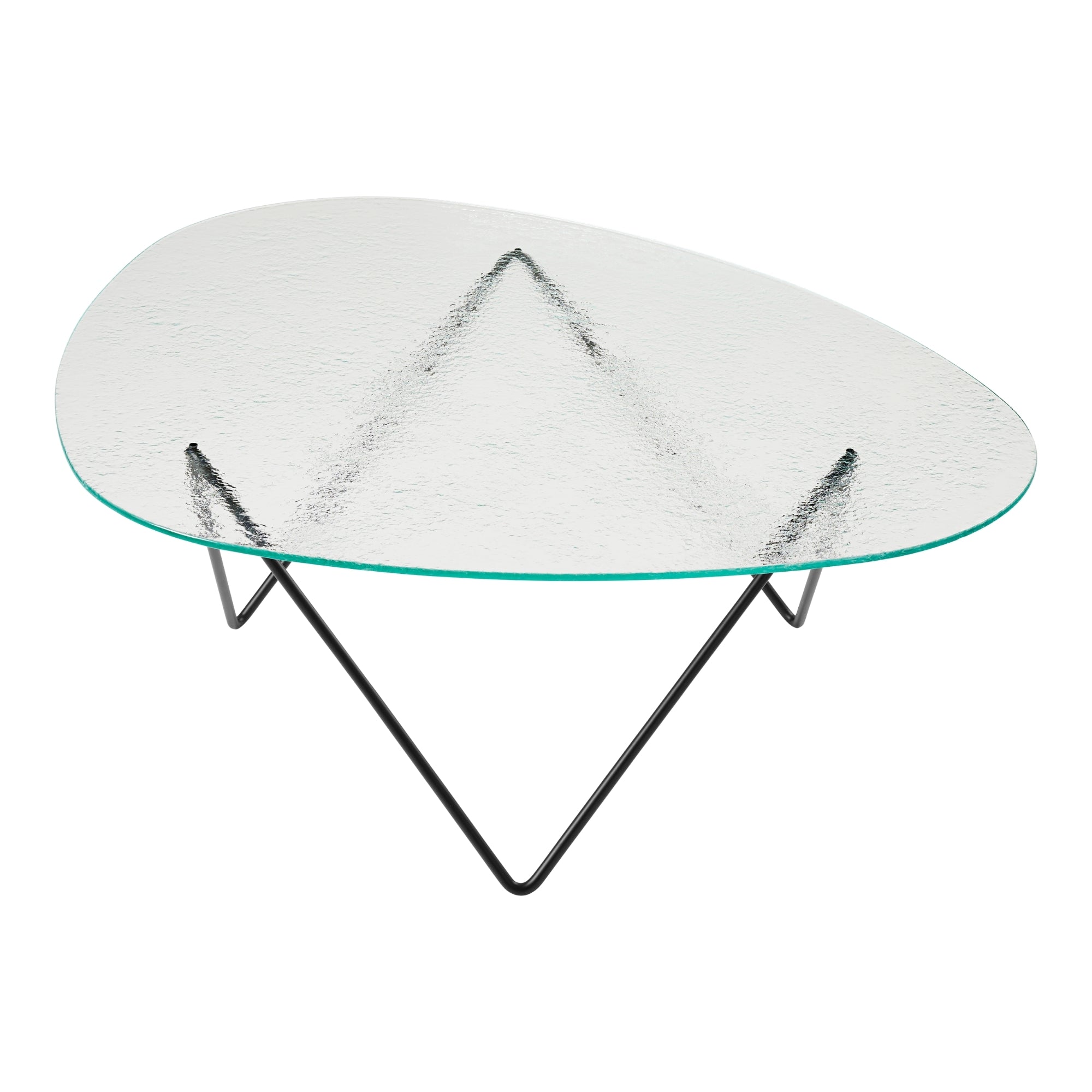 Textured Glass Coffee Table - DSHOP