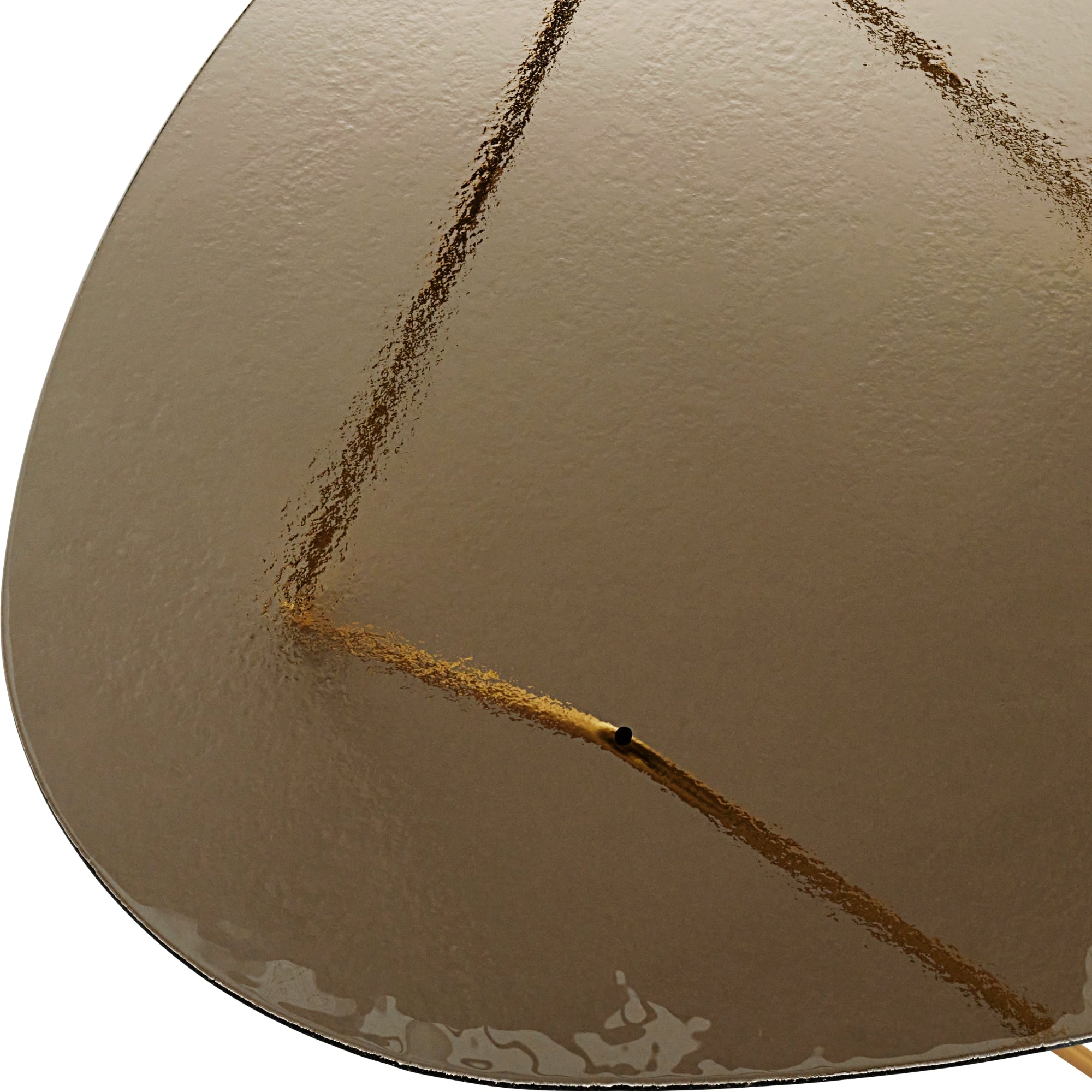 Pedrera Coffee Table, Bronze Glass