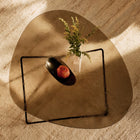 Small Oval Glass Coffee Table - GUBI