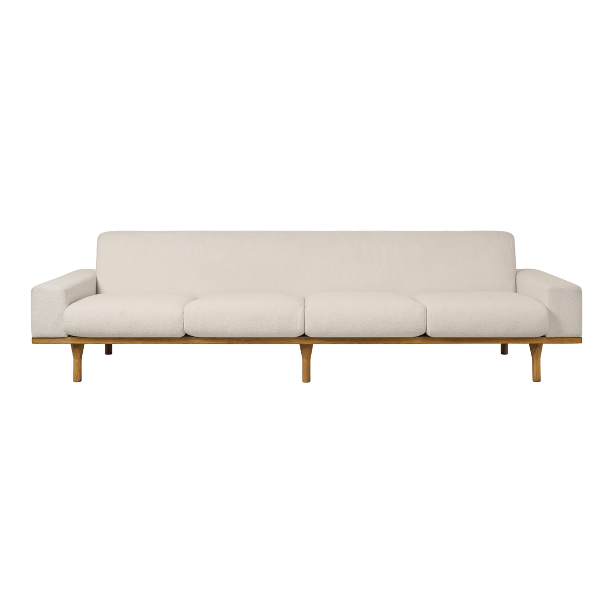 Gubi SW50 Fully Upholstered 4-Seater Sofa – Modern Sofa