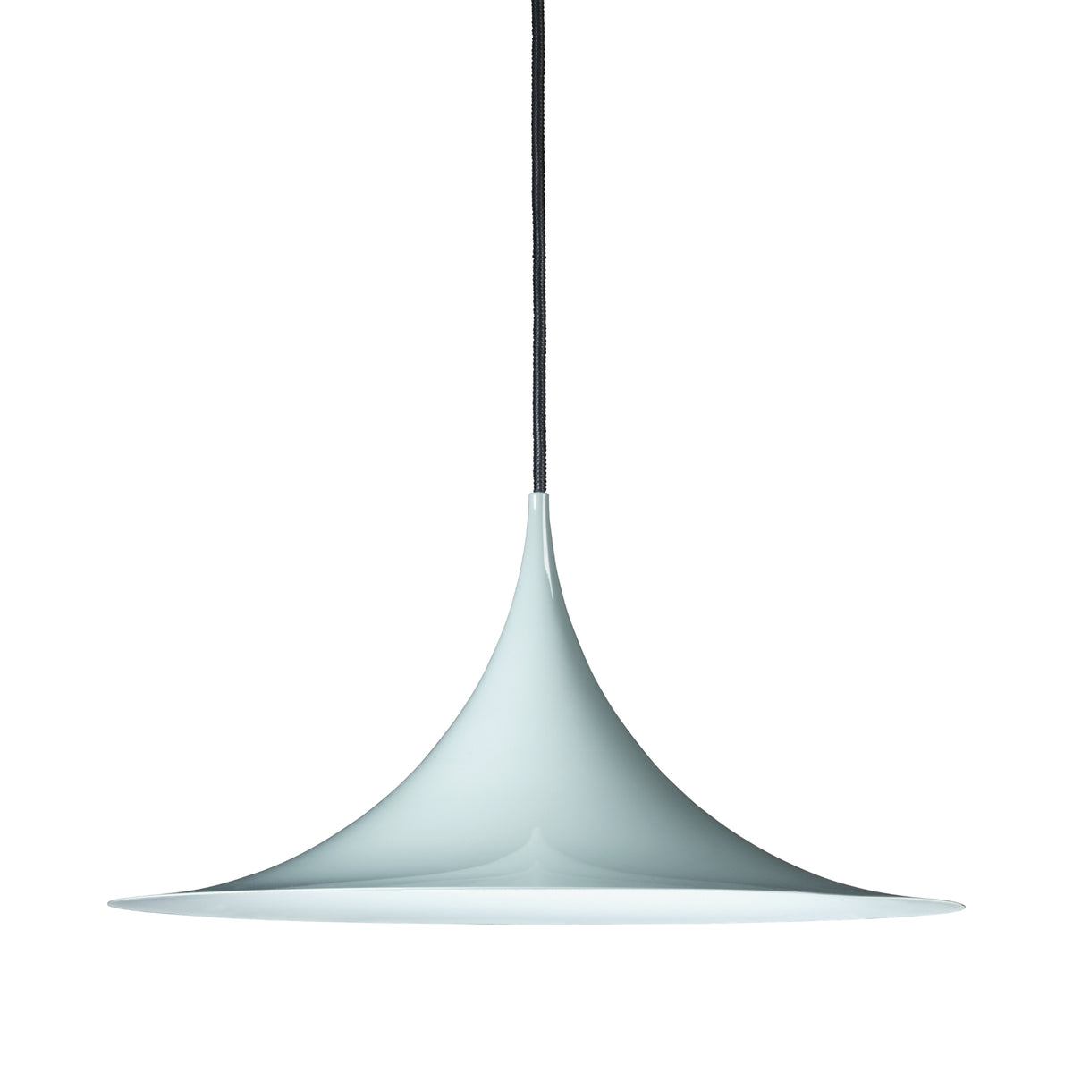 Blue Grey Semi Pendant Light