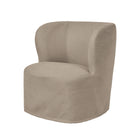 Gubi Stay Small Lounge Chair Slipcover – Practical Slipcover in Clay