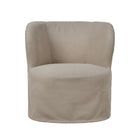 Gubi Stay Small Lounge Chair Slipcover – Luxury Slipcover in Clay