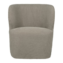 Gubi Stay Small Lounge Chair Slipcover – Luxury Slipcover in Flax