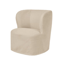 Gubi Stay Small Lounge Chair Slipcover – Practical Slipcover in Linen