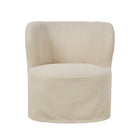 Gubi Stay Small Lounge Chair Slipcover – Luxury Slipcover in Linen