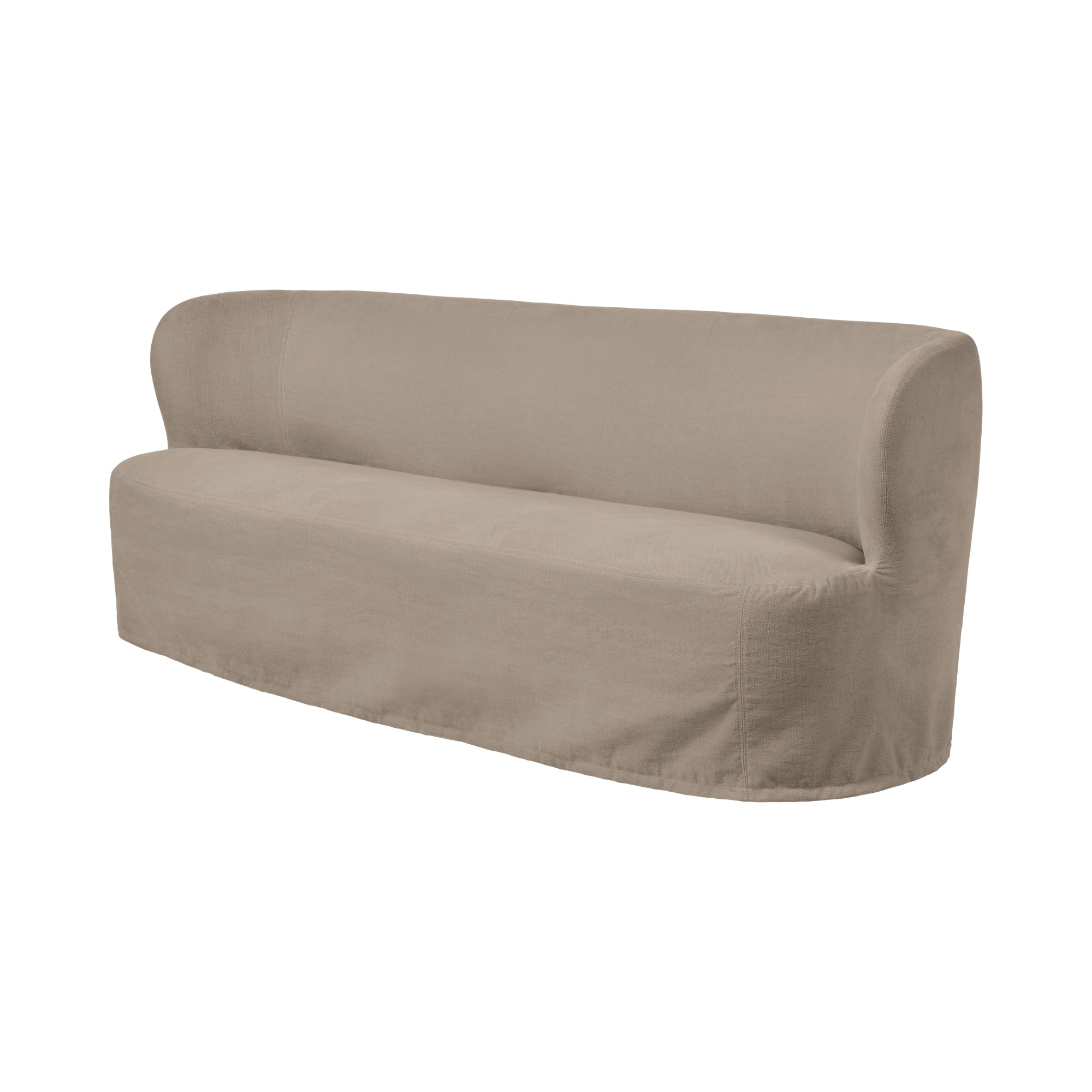 Gubi Stay Sofa Medium Slipcover – Practical Slipcover in Clay