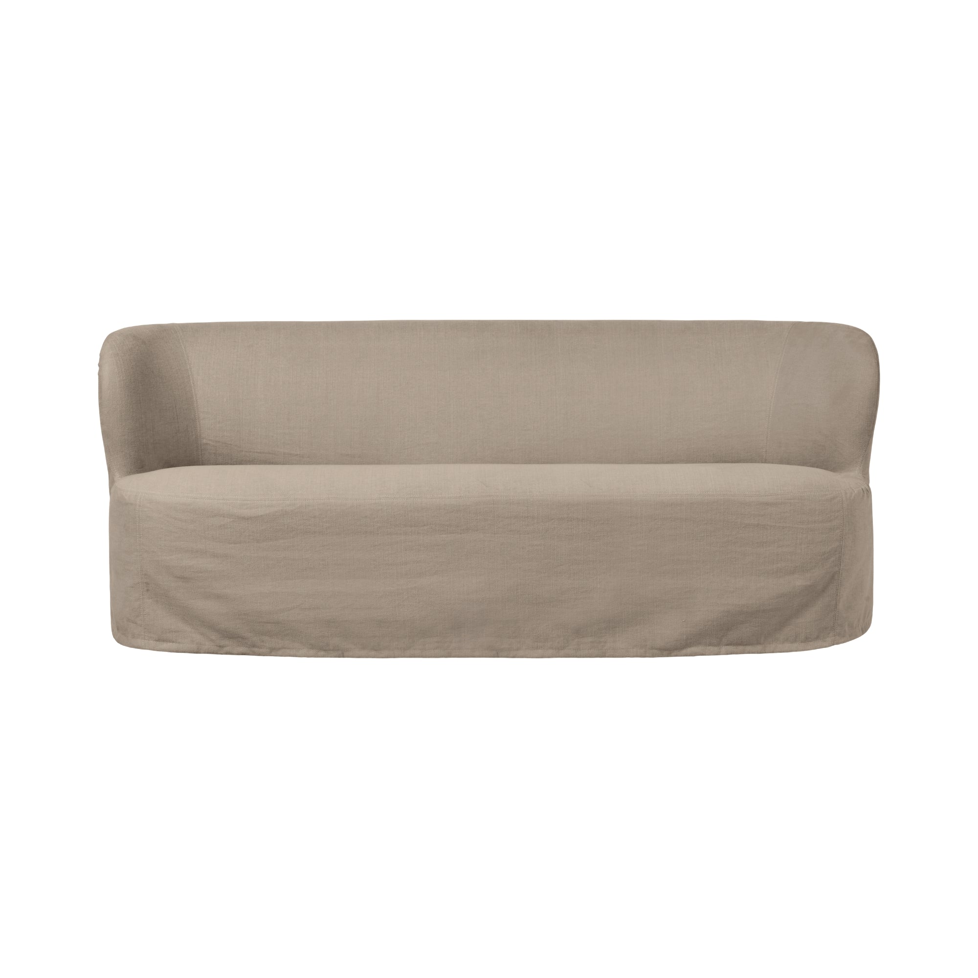 Gubi Stay Sofa Medium Slipcover – Luxury Slipcover in Clay
