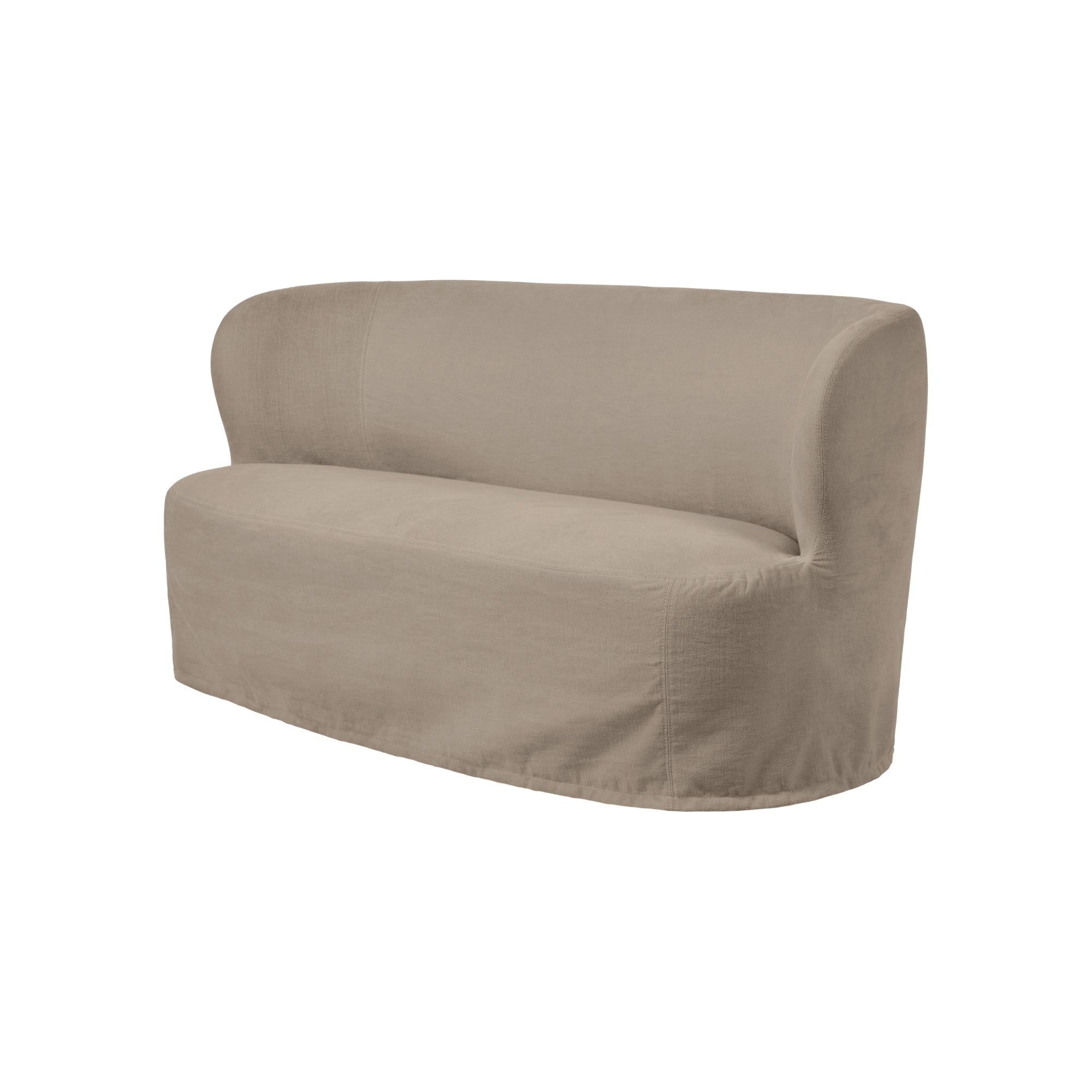 Gubi Stay Sofa Small Slipcover – Practical Slipcover in Clay