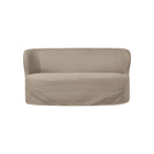 Gubi Stay Sofa Small Slipcover – Luxury Slipcover in Clay