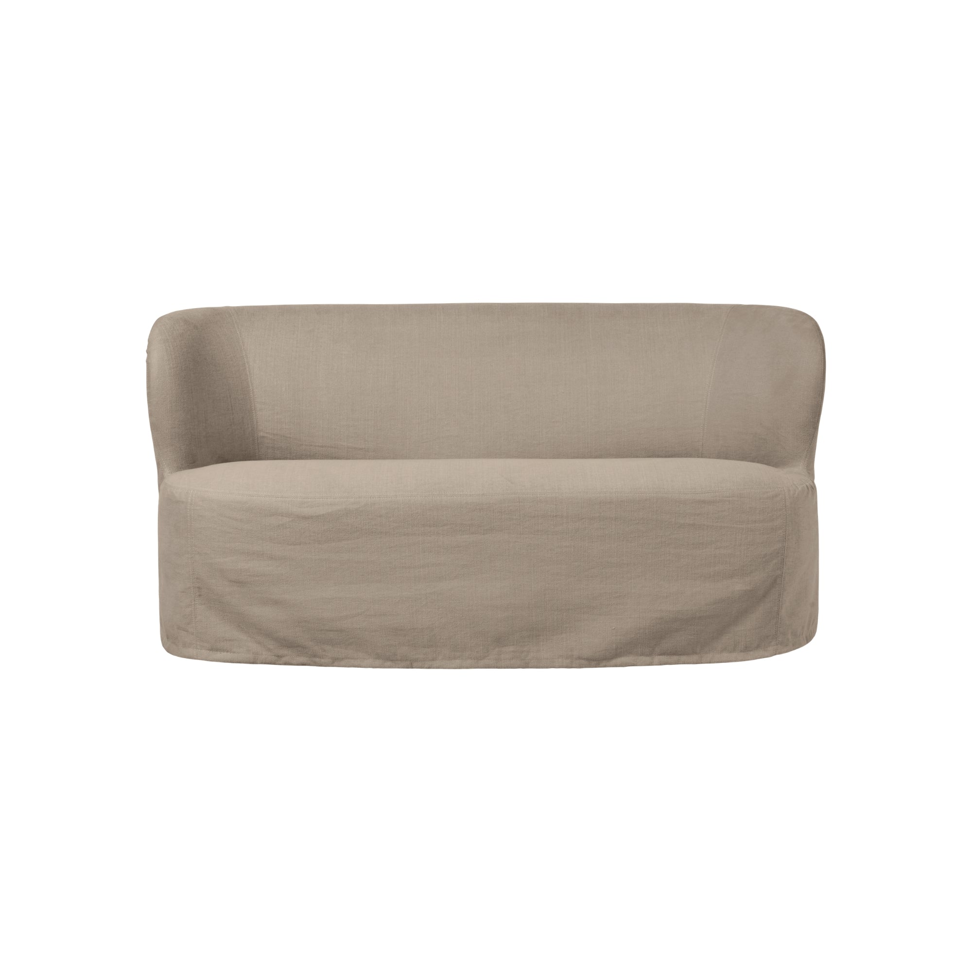Gubi Stay Sofa Small Slipcover – Luxury Slipcover in Clay