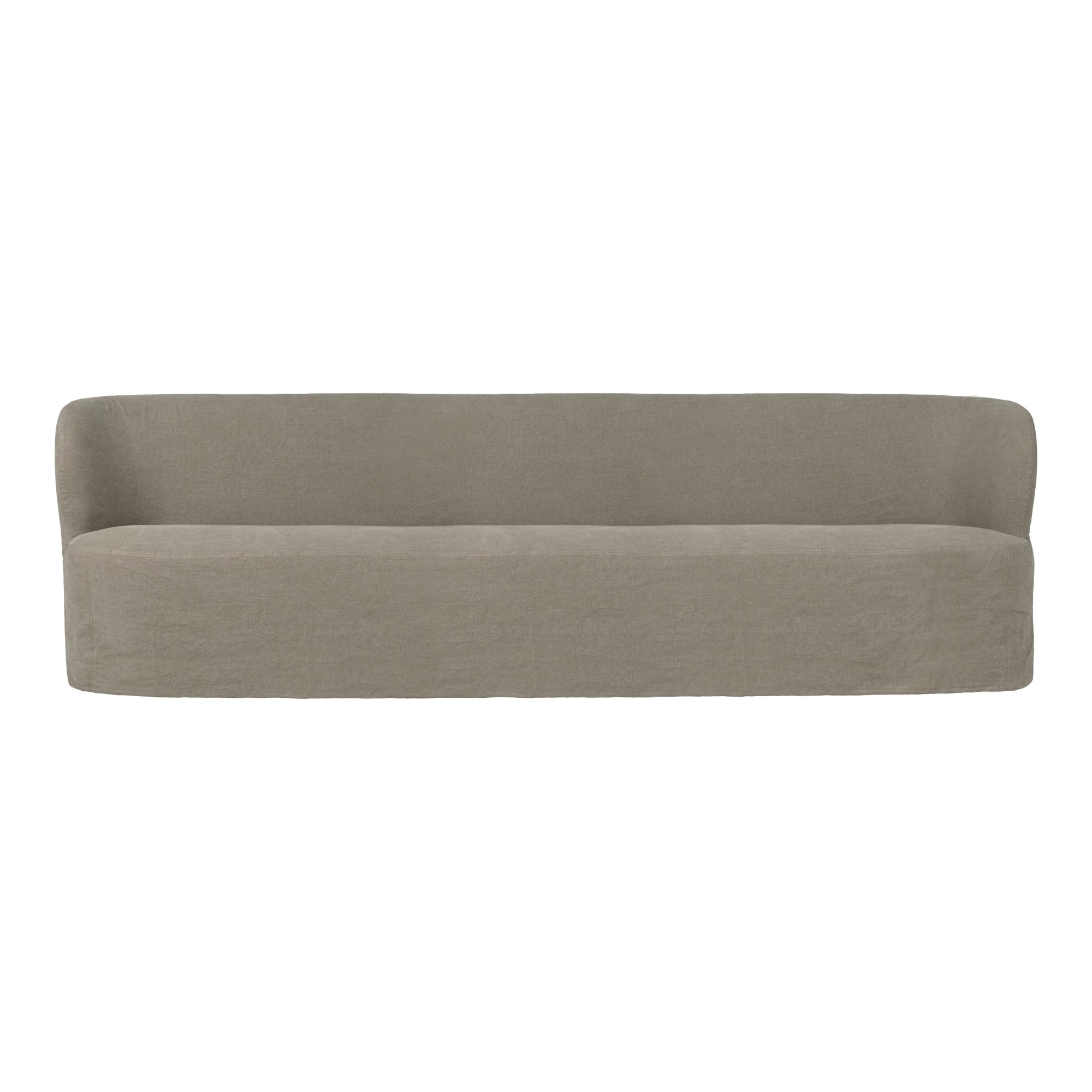 Gubi Stay Sofa Large Slipcover – Linen Slipcover in Flax