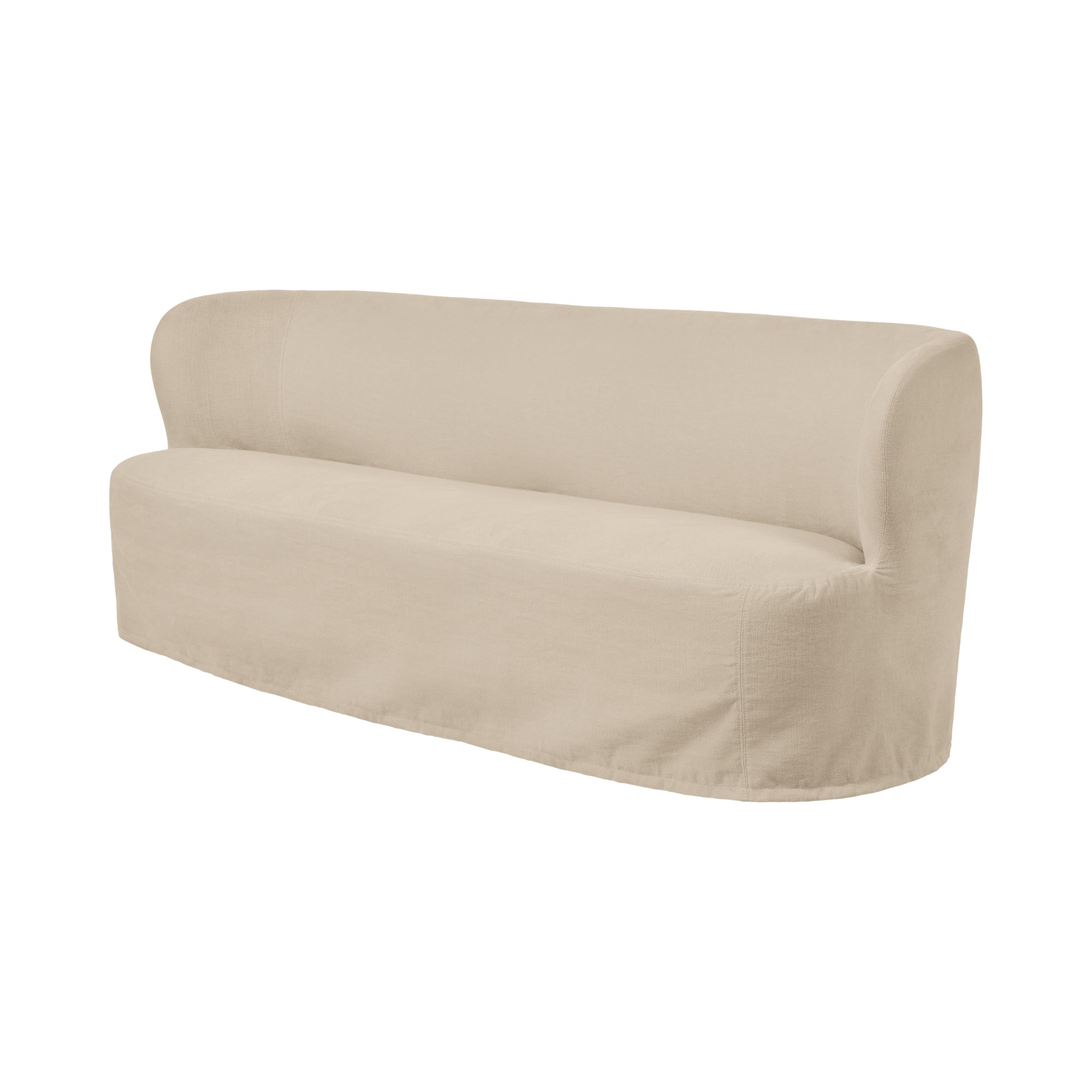Gubi Stay Sofa Medium Slipcover – Practical Slipcover in Linen
