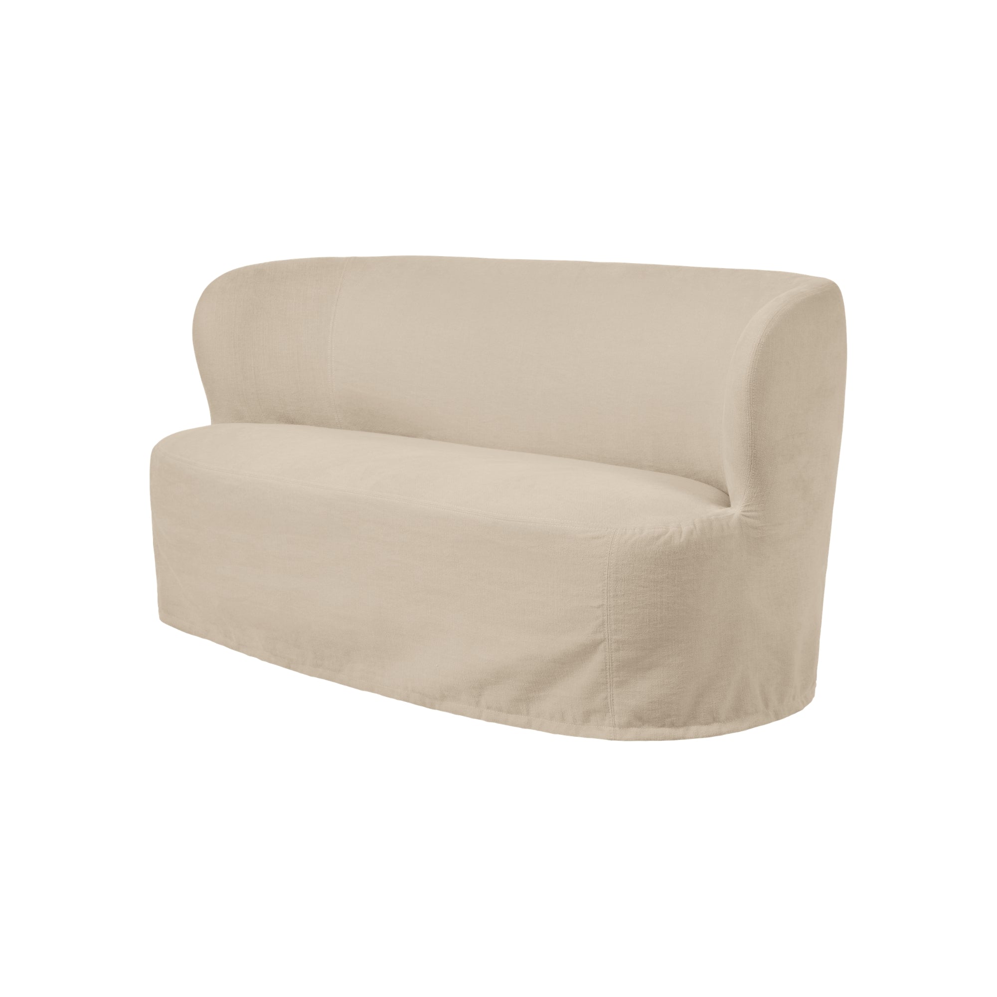 Gubi Stay Sofa Small Slipcover – Practical Slipcover in Linen