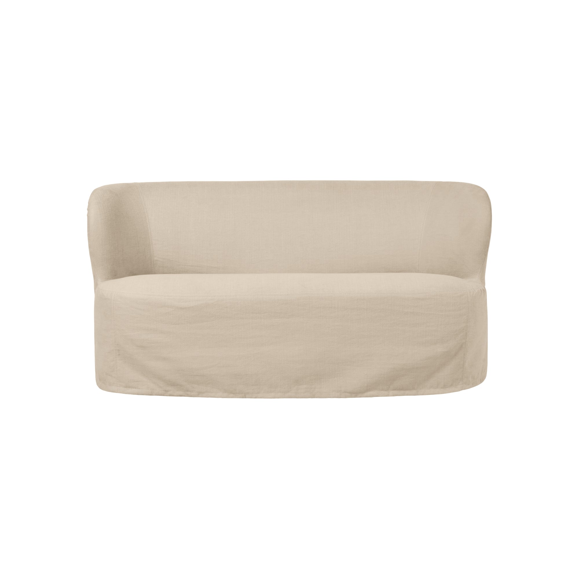 Gubi Stay Sofa Small Slipcover – Luxury Slipcover in Linen