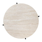 TS Outdoor Coffee Table in White Travertine | DSHOP