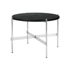 Gubi TS Coffee Table Round Ø55 – Marble Table in Black Marquina