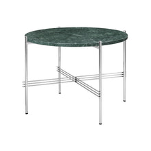 Gubi TS Coffee Table Round Ø55 – Marble Table in Green Guatemala