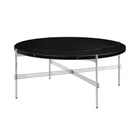 TS Lounge Table Large - Black Marble & Steel | DSHOP