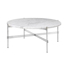 TS Lounge Table Large - Carrara Marble & Steel | DSHOP