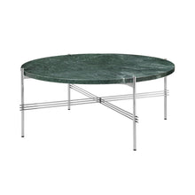 TS Lounge Table Large - Green Marble & Steel | DSHOP