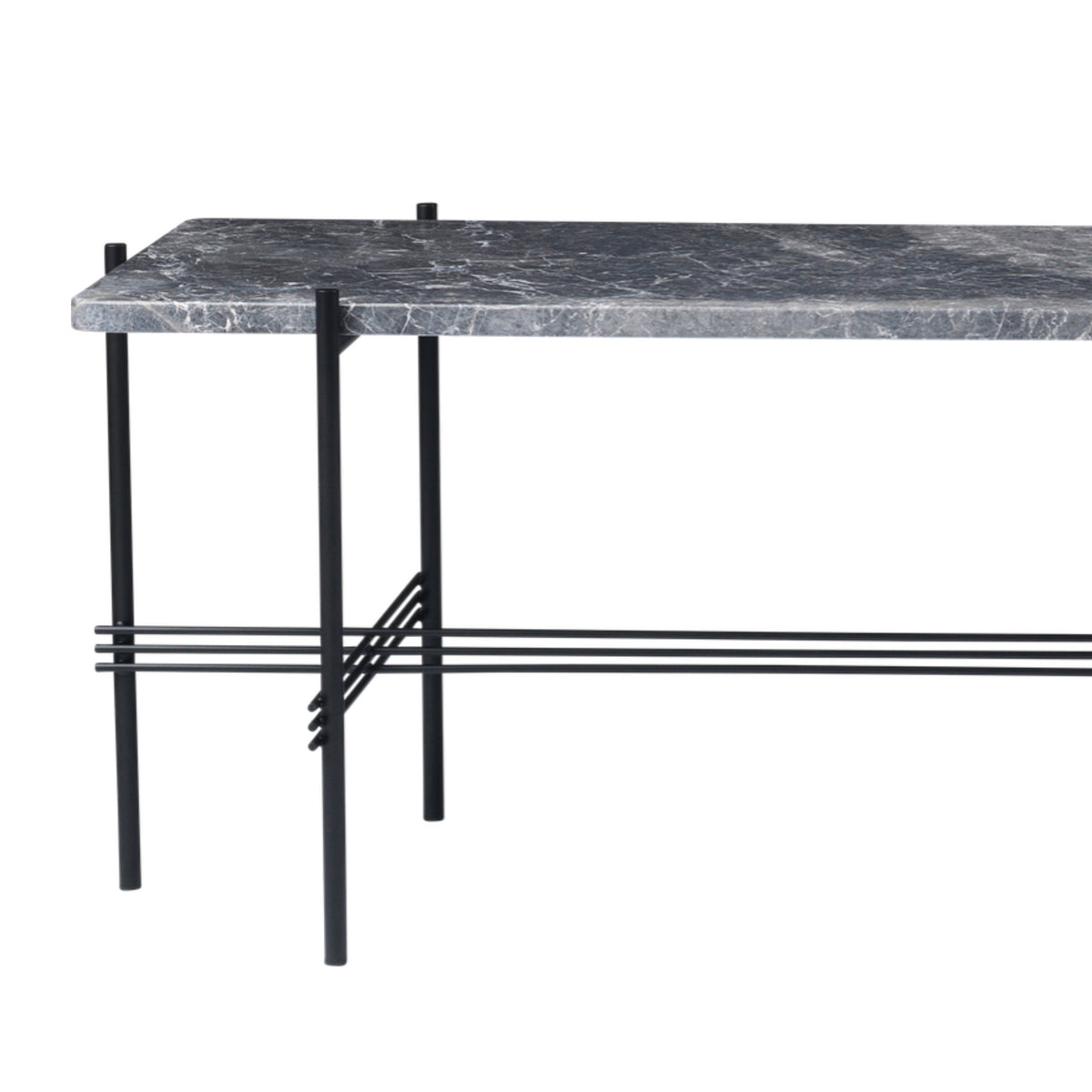 TS Console Long - 1 Rack - Grey Emperador | DSHOP 