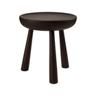 Gubi Totto Stool – Wooden Stool in Brown/Black Stained