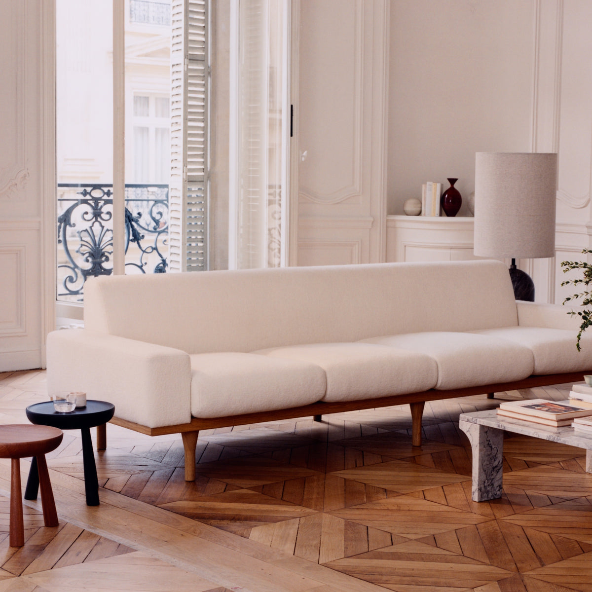 Gubi Totto Stool – Solid Wood Stool