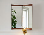 Walnut Frame Mirror | DSHOP