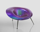 Nido Armchair Iridescent Purple | DSHOP