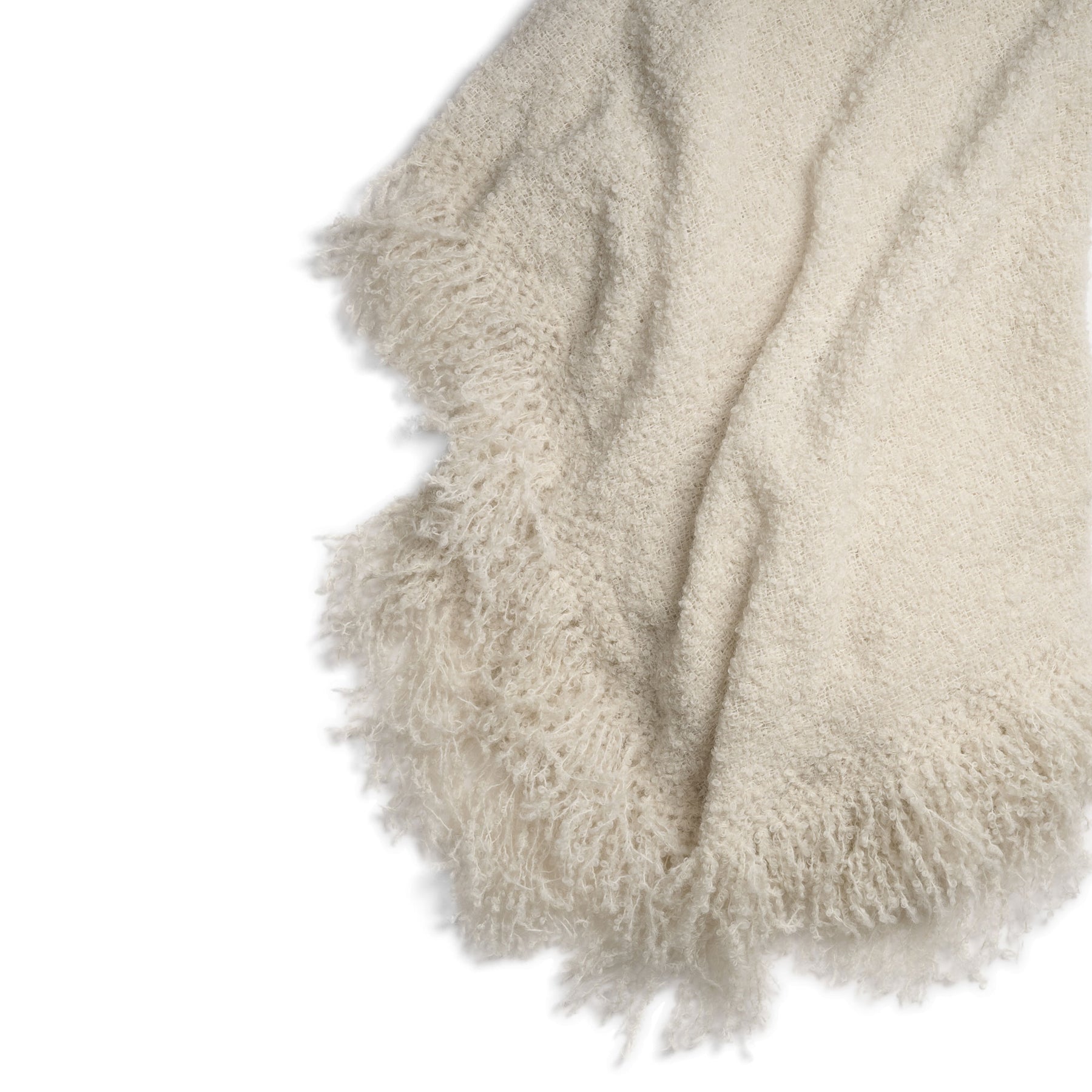 Curly Wool Throw | DSHOP