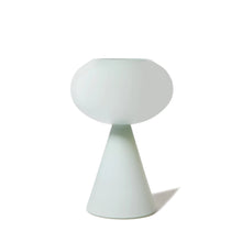 Joe Cariati Fiorelli Concave Pedestal – Glass Vessel in Ash