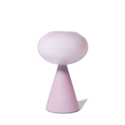 Joe Cariati Fiorelli Concave Pedestal – Glass Vessel in Twilight