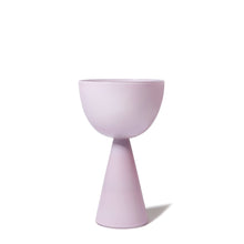Joe Cariati Fiorelli Low Bowl – Glass Vessel in Twilight Lavender