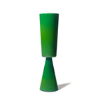 Joe Cariati Fiorelli Tall Cylinder – Glass Vessel in Moss